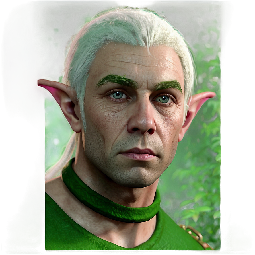 Fantasy Elf Character Portrait Png Oon53