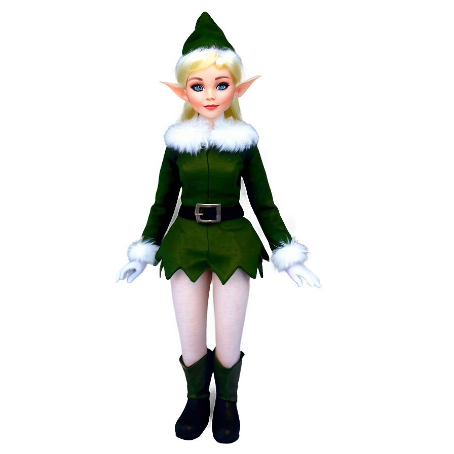 Fantasy Elf Doll Png 06112024