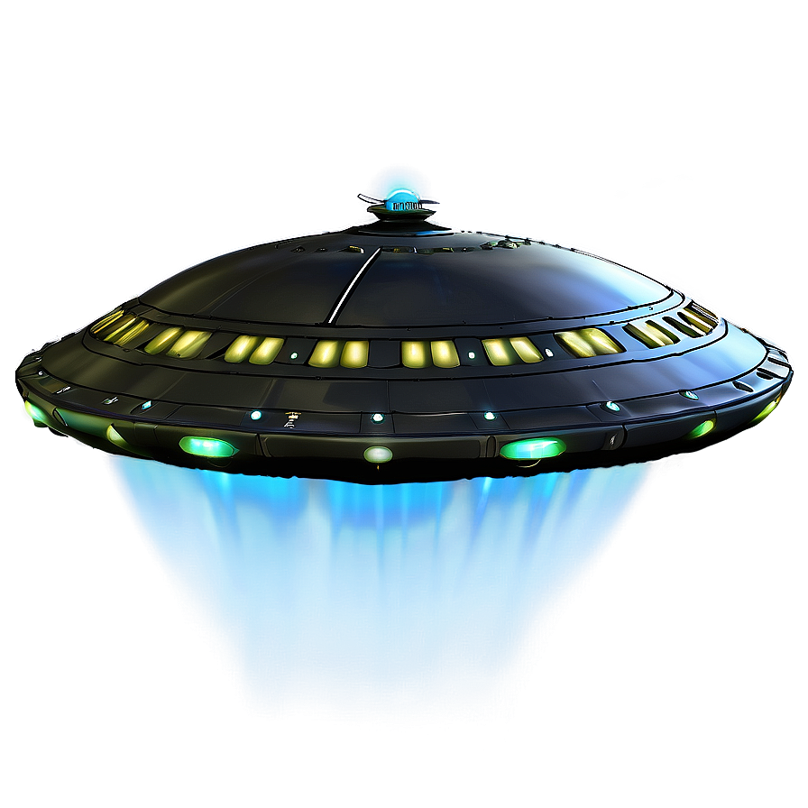 Fantasy Flying Saucer Concept PNG 14 PNG image with a transparent background, free high-resolution download