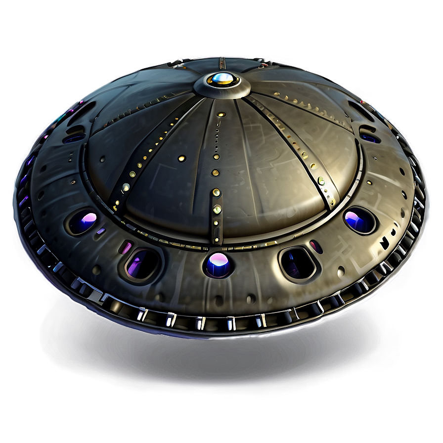 Fantasy Flying Saucer Concept PNG 81 PNG image with a transparent background, free high-resolution download