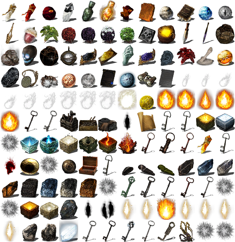 Fantasy Game Items Collection