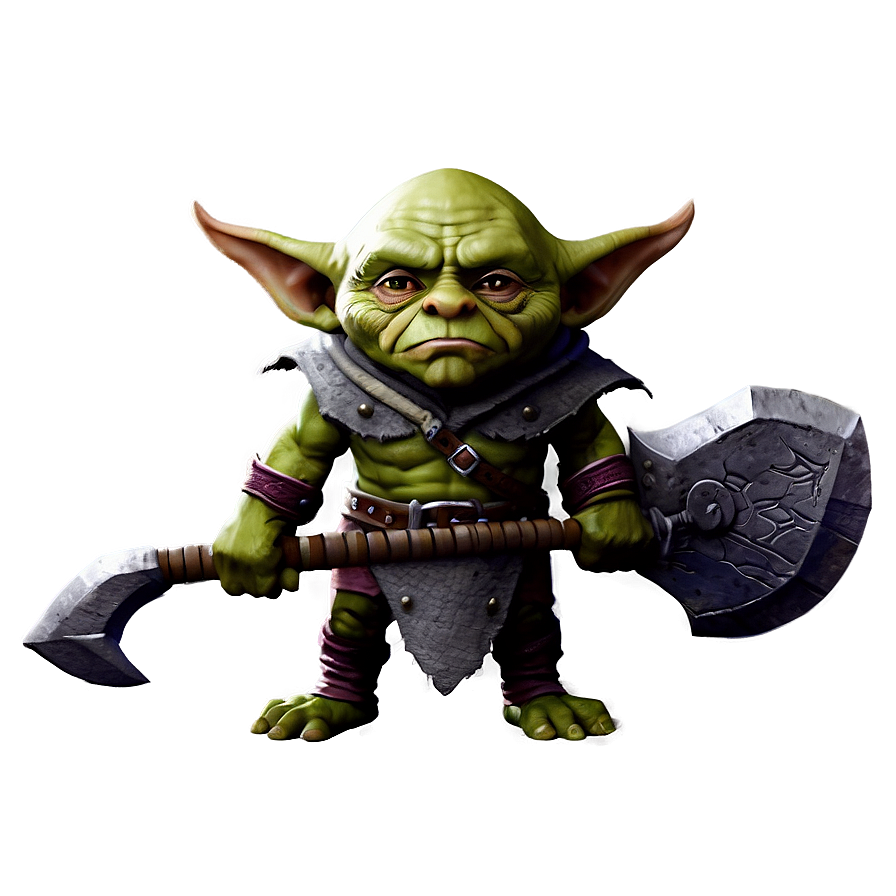 Fantasy Goblin Warrior PNG 64 PNG image with a transparent background, free high-resolution download