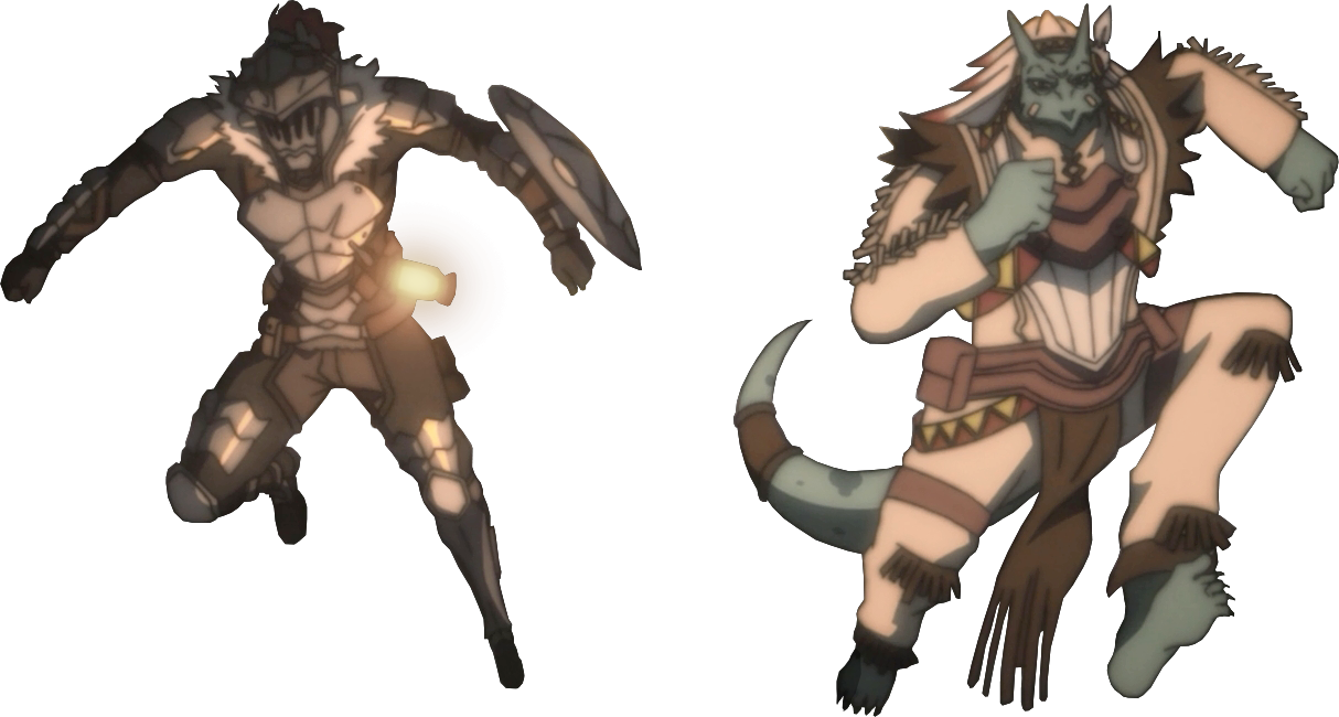 Armour Weapon Mythical Creature - Lizard Priest Goblin Slayer, HD Png Download PNG image with a transparent background, free high-resolution download