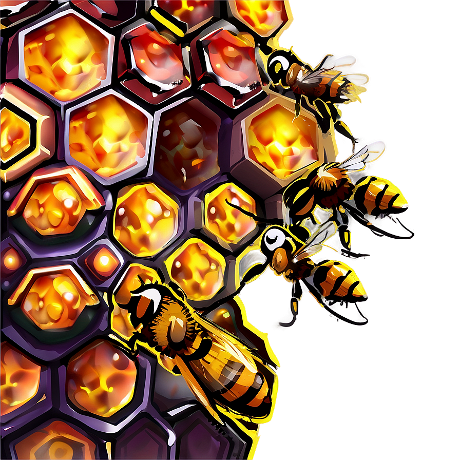 Fantasy Hive Design Png 1