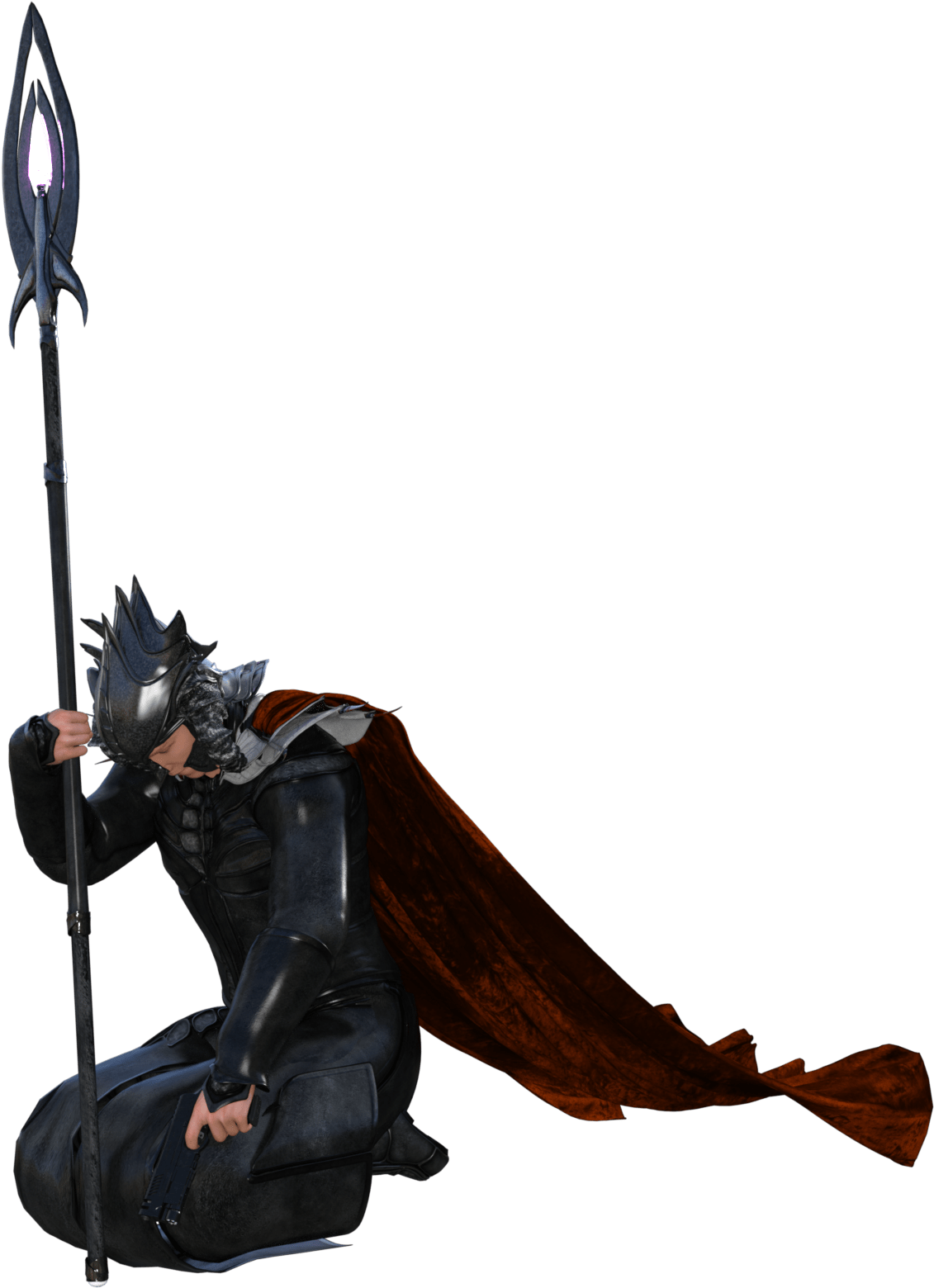 Pathfinder Cleric Spear - Cleric With A Spear, HD Png Download PNG image with a transparent background, free high-resolution download