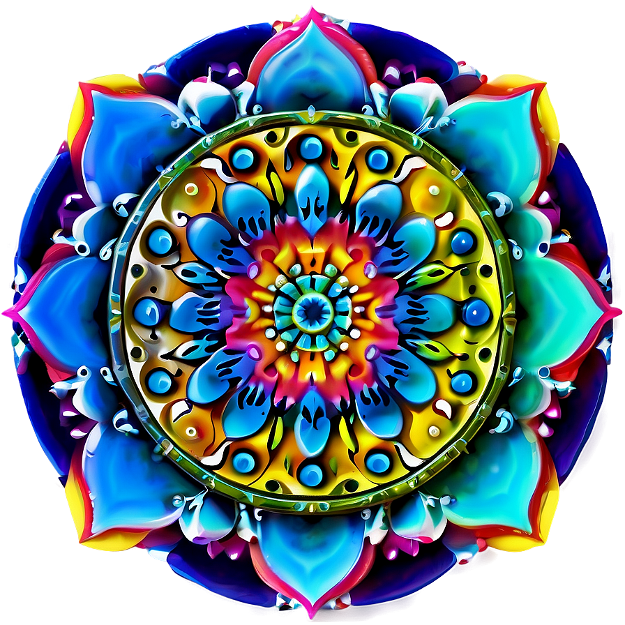 Fantasy Mandala Png 7