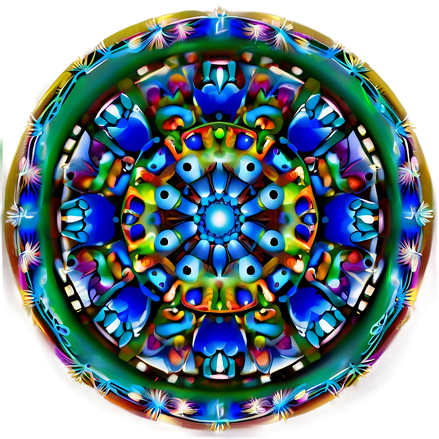 Fantasy Mandala Png 94