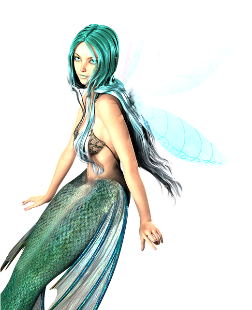 Fantasy Mermaid Fairy Hybrid