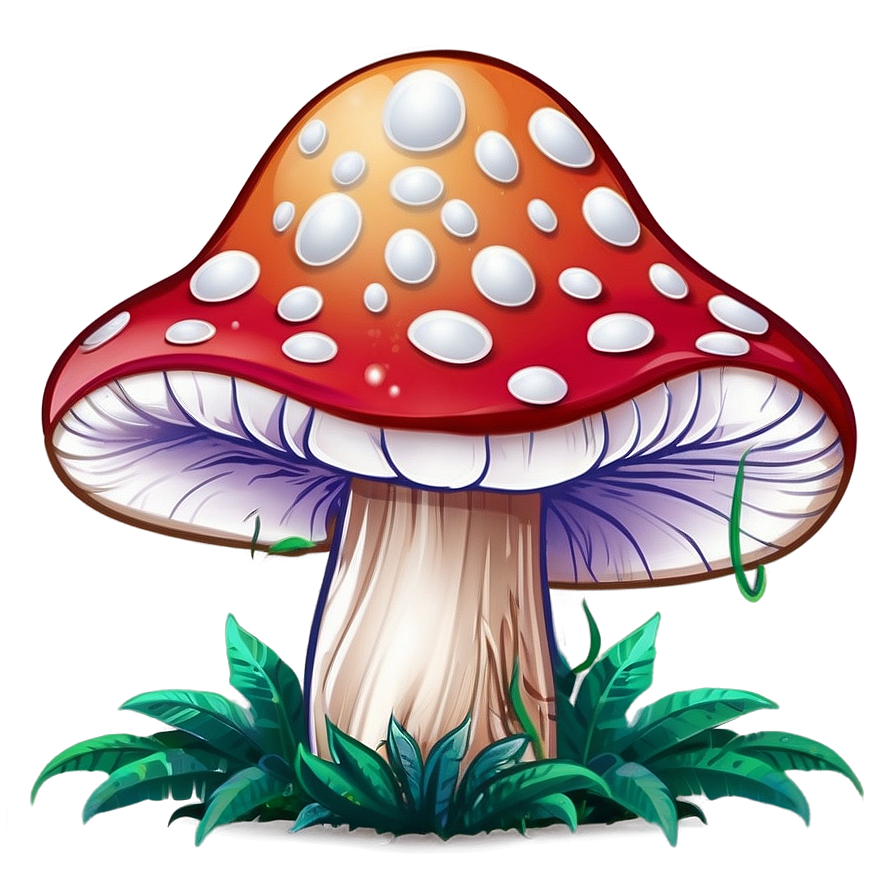 Fantasy Mushroom Cartoon Png 06272024