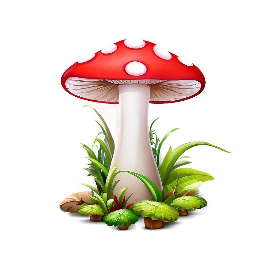 Fantasy Mushroom Cartoon Png Bkh