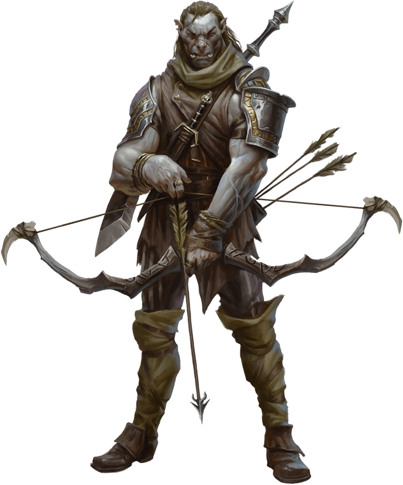 Fantasy Orc Archer