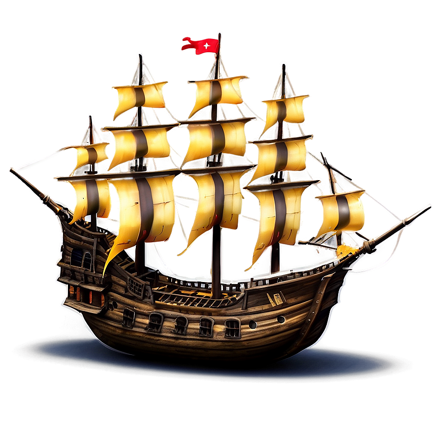 Fantasy Pirate Ship Png 30