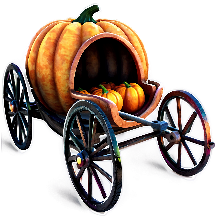 Fantasy Pumpkin Carriage Png Pvi