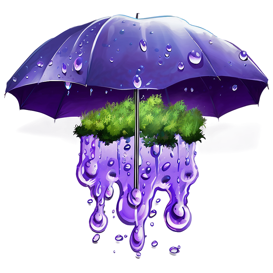 Fantasy Purple Rain Landscape Png 06252024