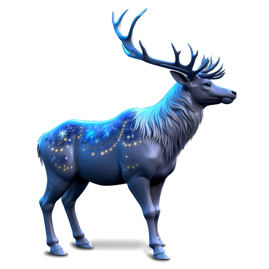 Fantasy Reindeer Png Pqt26