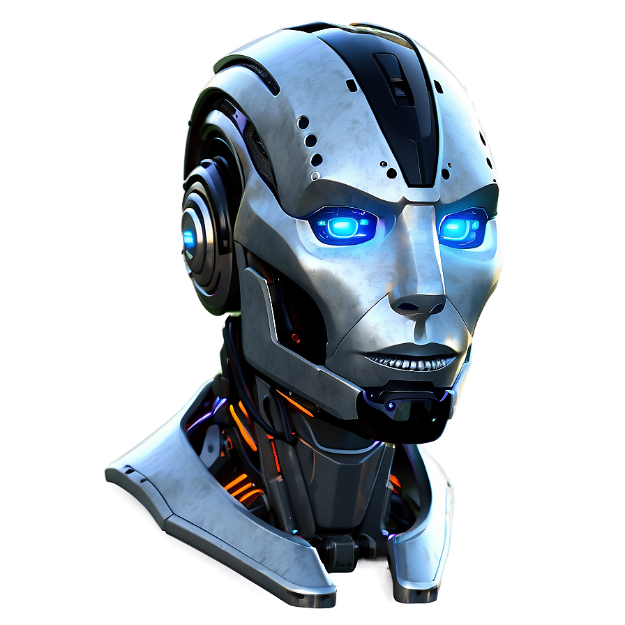 Fantasy Robot Head Png 47