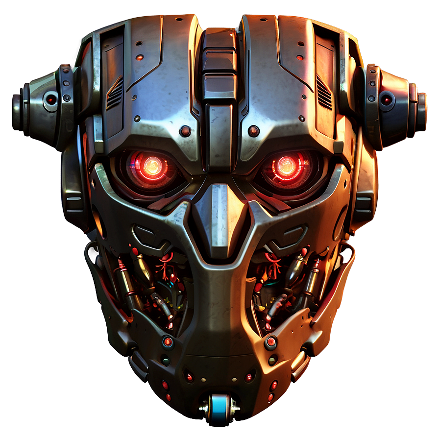 Fantasy Robot Head Png Ttj