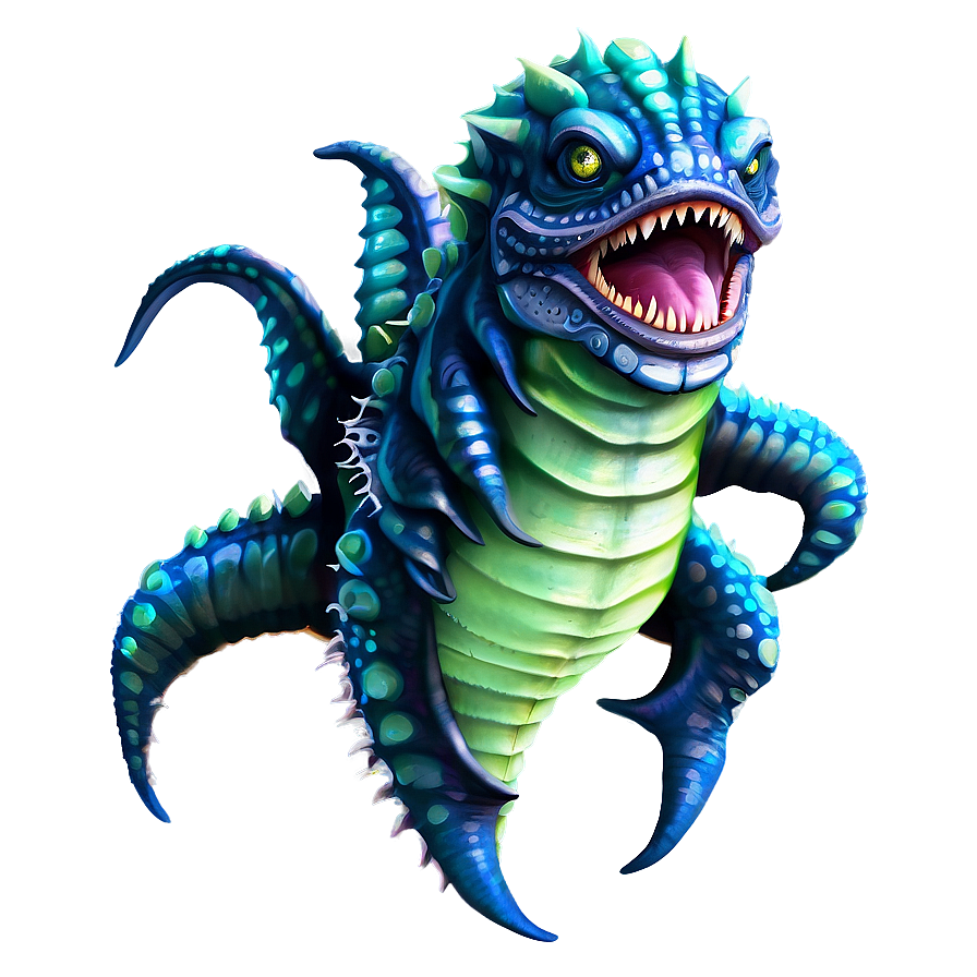 Fantasy Sea Monster Png Pjq82