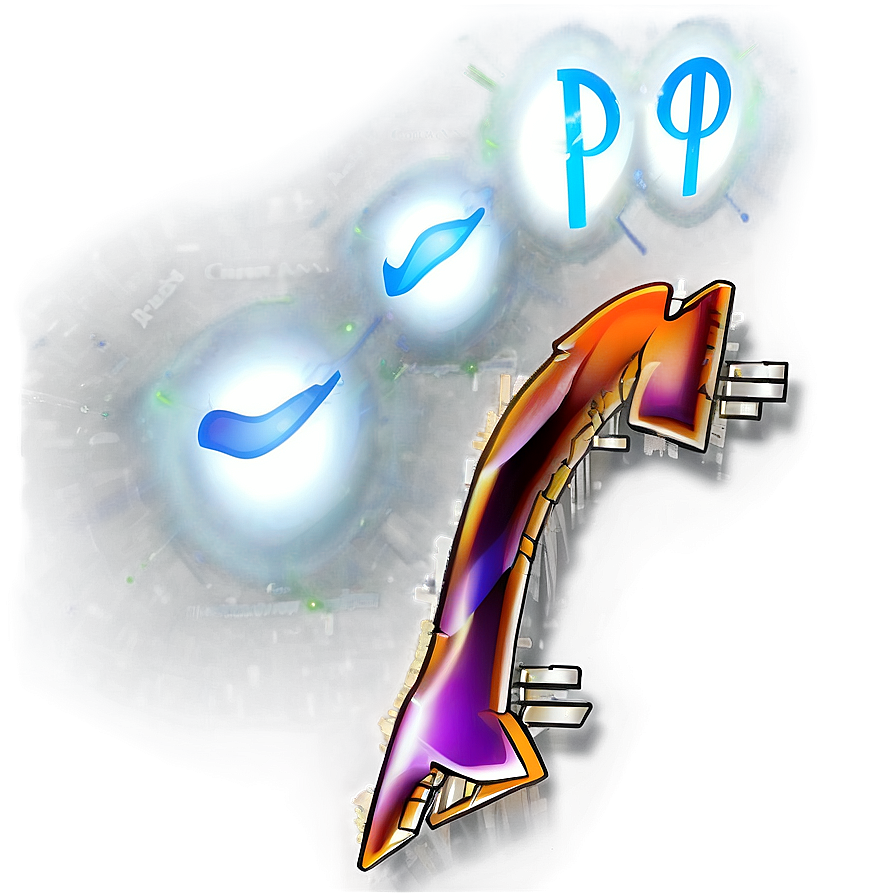 Fantasy Sword And Magic Symbols_ Illustration PNG image with a transparent background, free high-resolution download