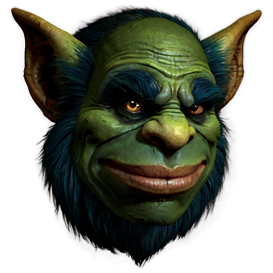 Fantasy Troll Character PNG efn PNG with transparent background