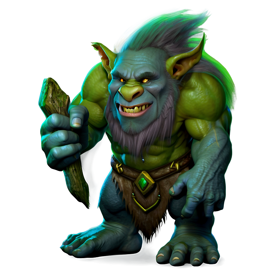 Fantasy Troll Character PNG kwh PNG with transparent background
