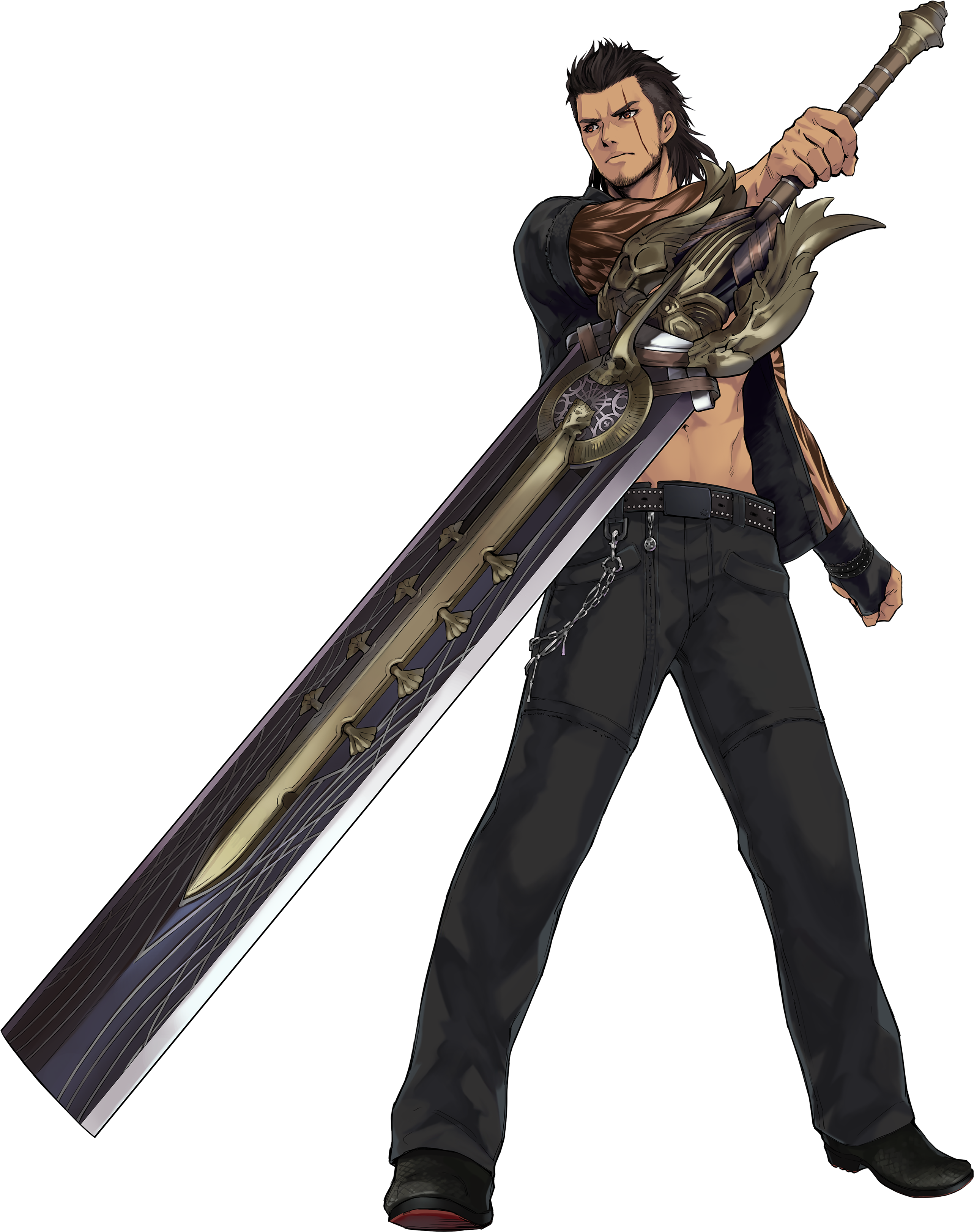 Final Fantasy Xv Sword , Png Download - Final Fantasy Xv Gladiolus Weapon, Transparent Png PNG with transparent background