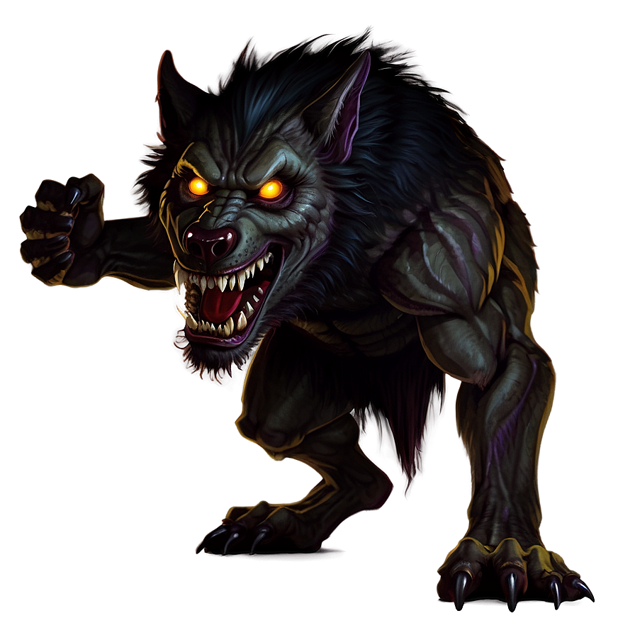 Fantasy Werewolf Png Yjw