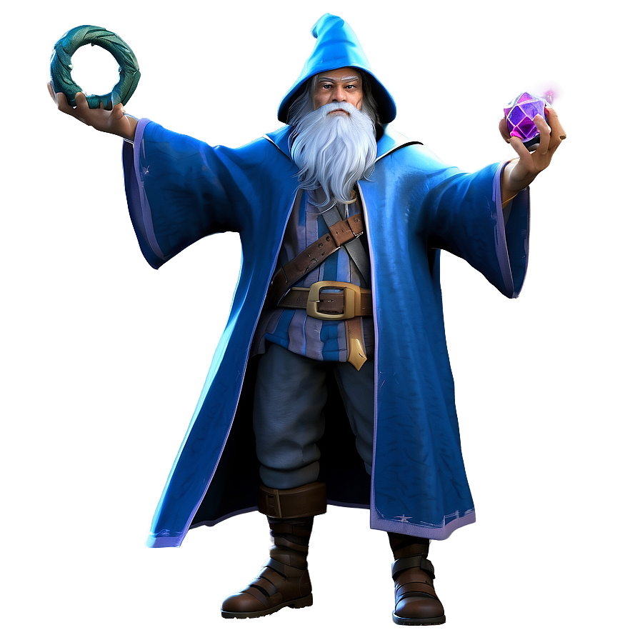 Fantasy Wizard Character Png 65