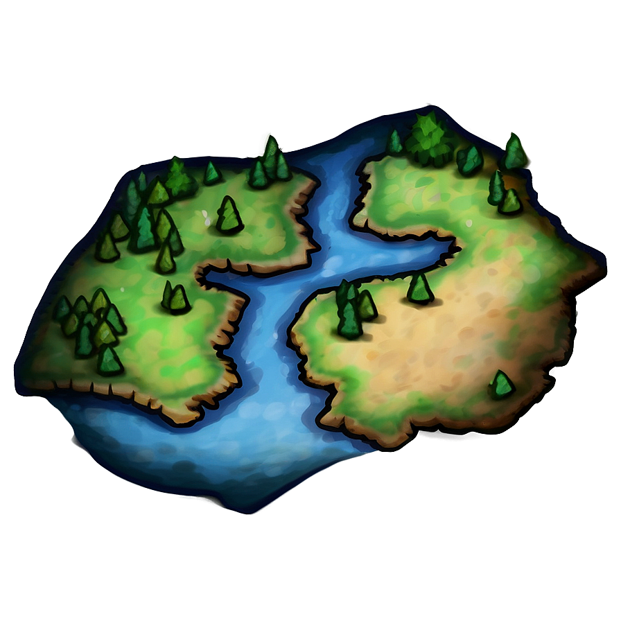 Fantasy World Map Design Png 06112024