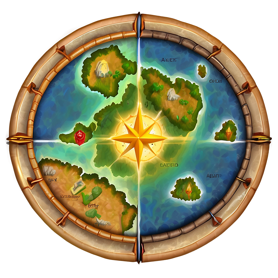 Fantasy World Map Design Png 15