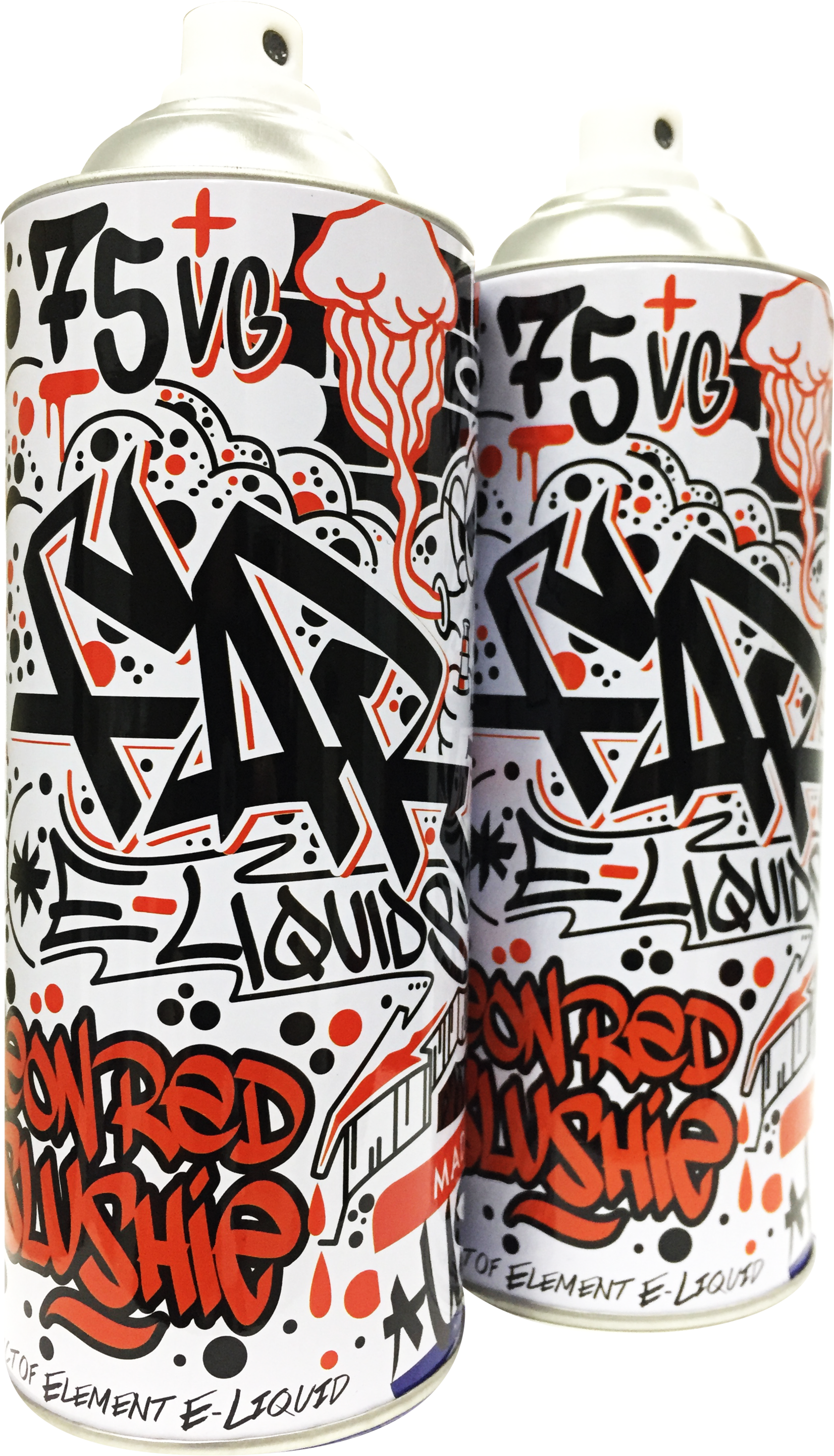 Far Neon Red Slushie 100ml Spray Can 2-pack - Far 100ml Spray Can, HD Png Download PNG image with a transparent background, free high-resolution download