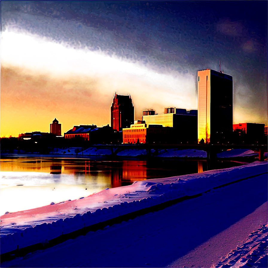 Fargo Skyline North Dakota Png Tgm