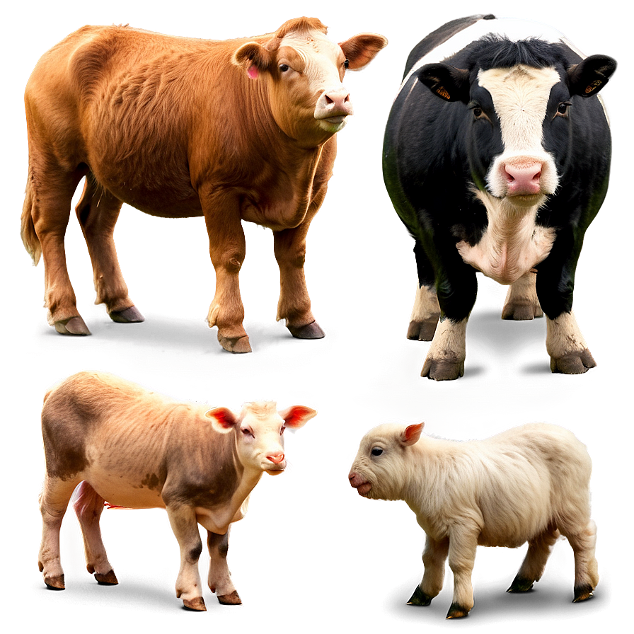 Farm Animals Collection PNG 05242024 PNG image with a transparent background, free high-resolution download
