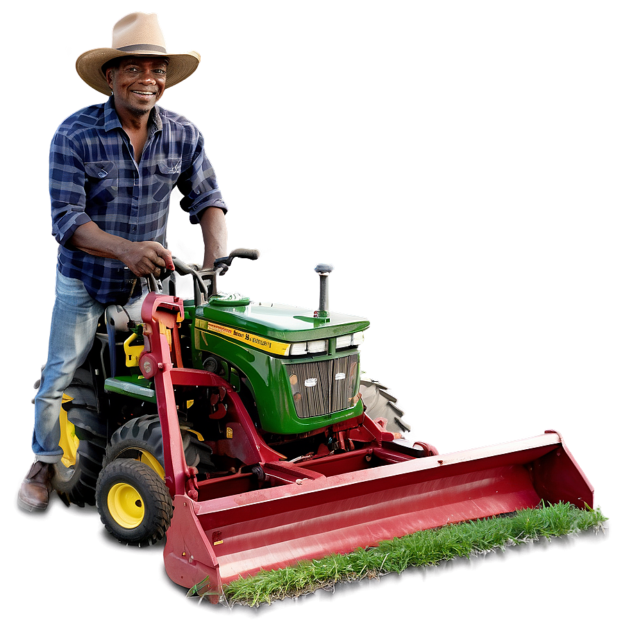 Farmer And Farm Equipment Png 37