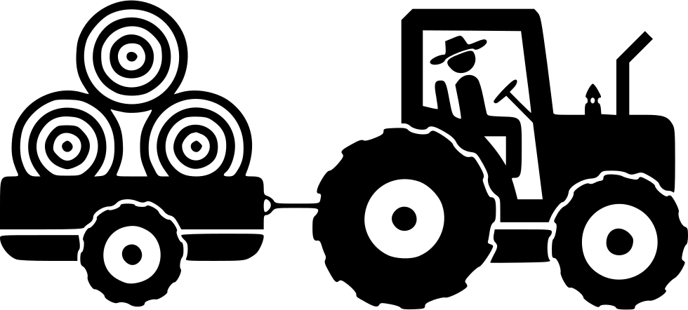 Transparent Farmer On Tractor Clipart - Png Icon Farmer, Png Download PNG with transparent background