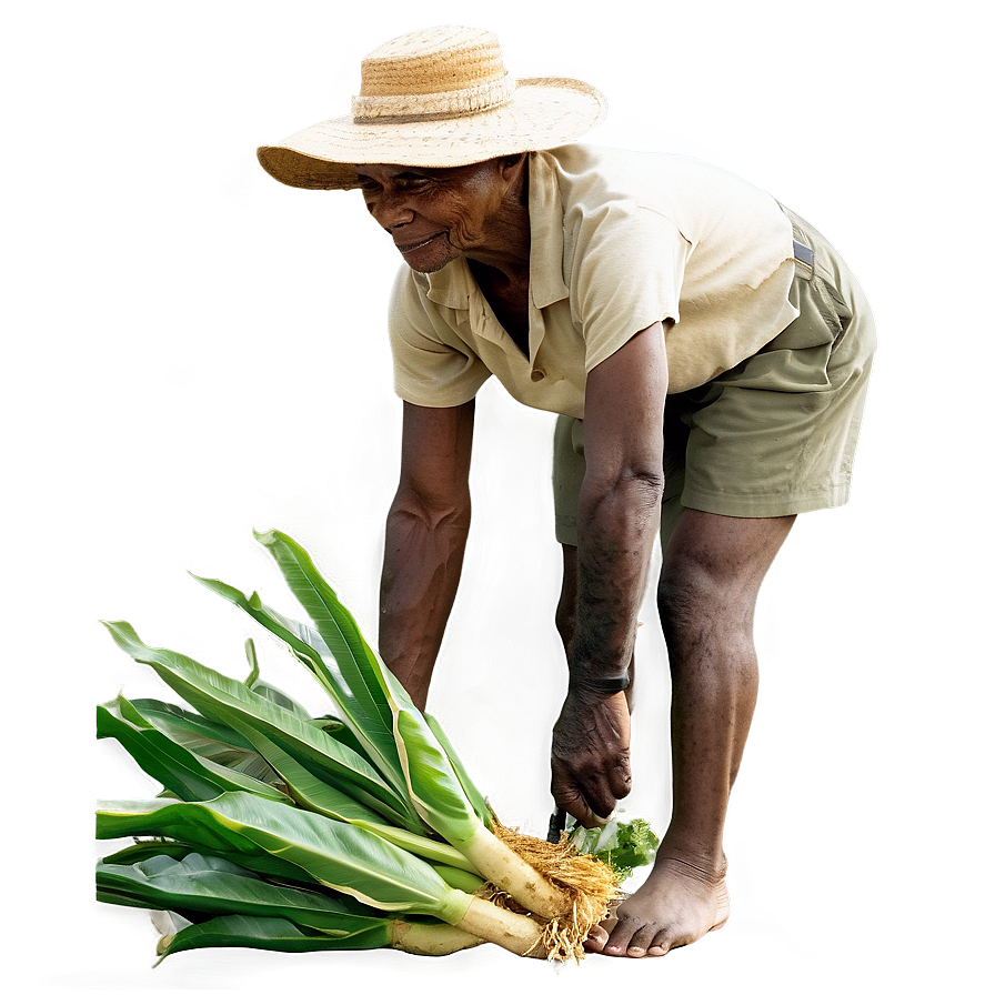 Farmer Harvesting Png 52