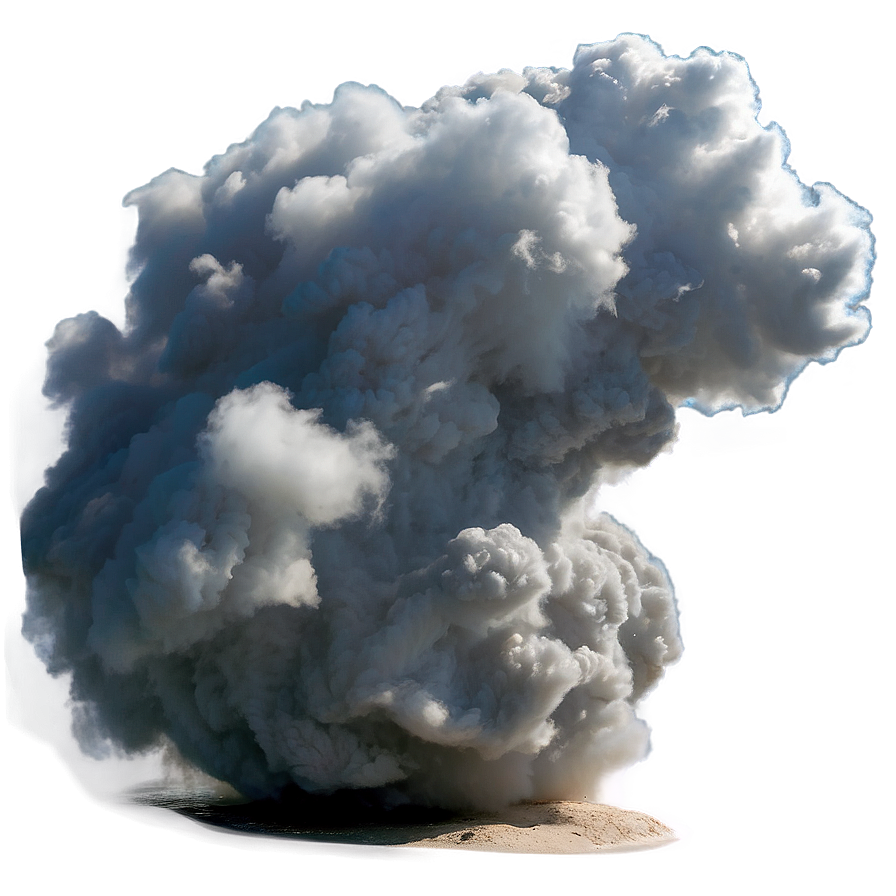 Fart Cloud On The Beach Png Pww