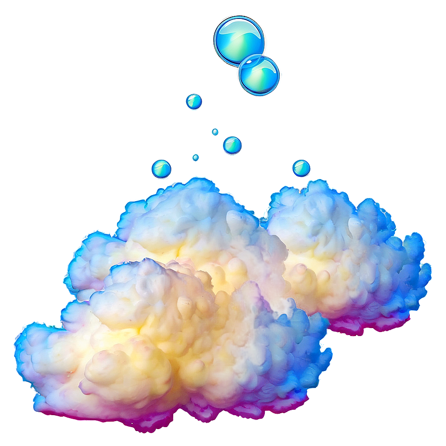 Fart Cloud With Bubbles Png 06212024