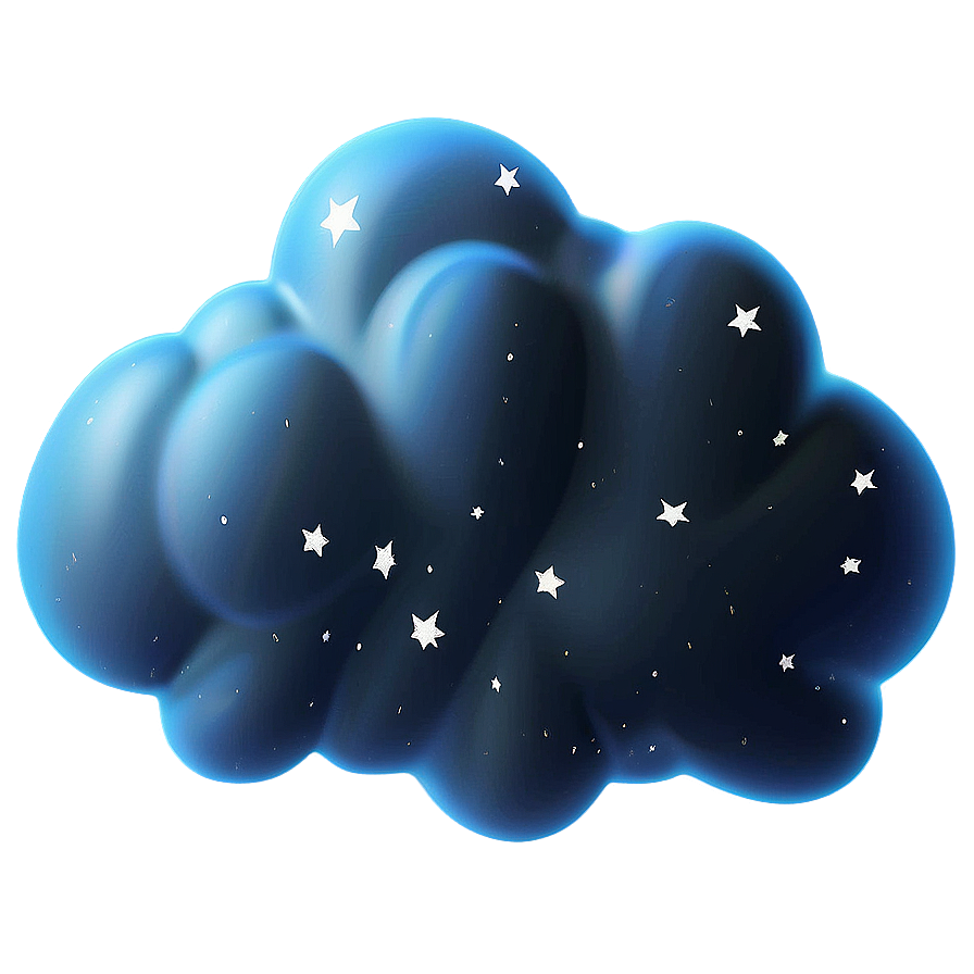 Fart Cloud With Stars Png Hvu