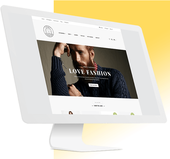 Fashion Ecommerce Website Display