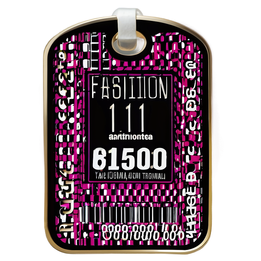 Fashion Price Tag Label Png Tce