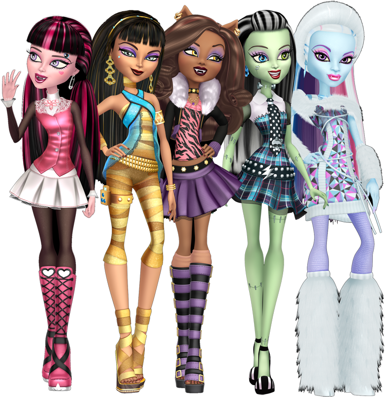 Art Id - - Monster High Characters Movies, HD Png Download PNG with transparent background