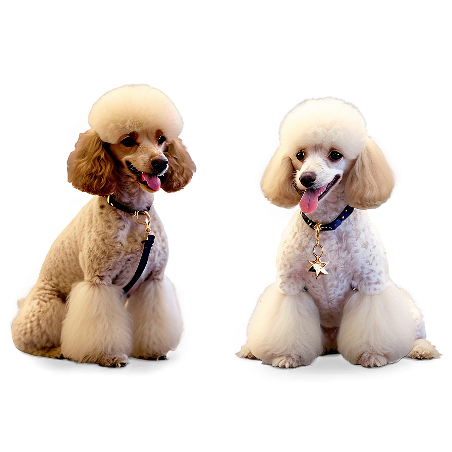 Fashionable Poodle PNG 06112024 PNG with transparent background