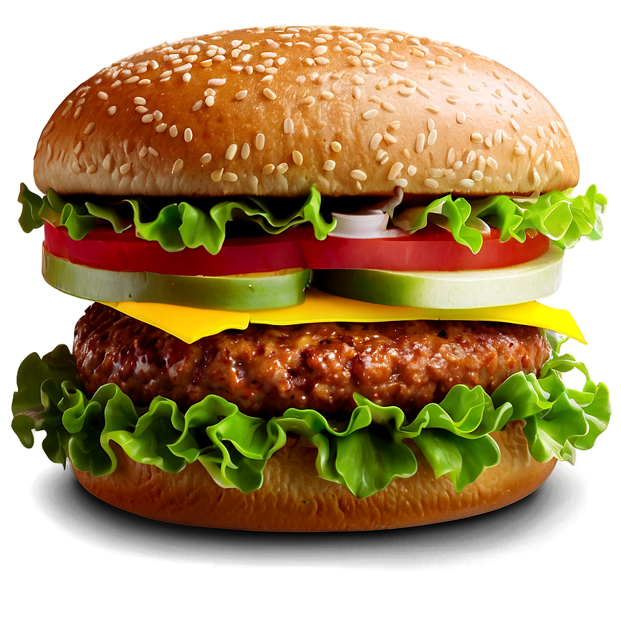 Fast Food Burger Sticker Png Ryu9