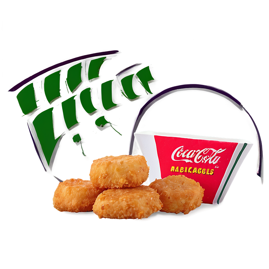 Fast Food Chicken Nuggets PNG 5 PNG with transparent background