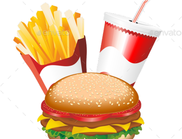 Fast Food Combo Illustration