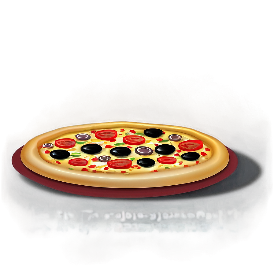 Fast Food Pizza Vector Png Cew61