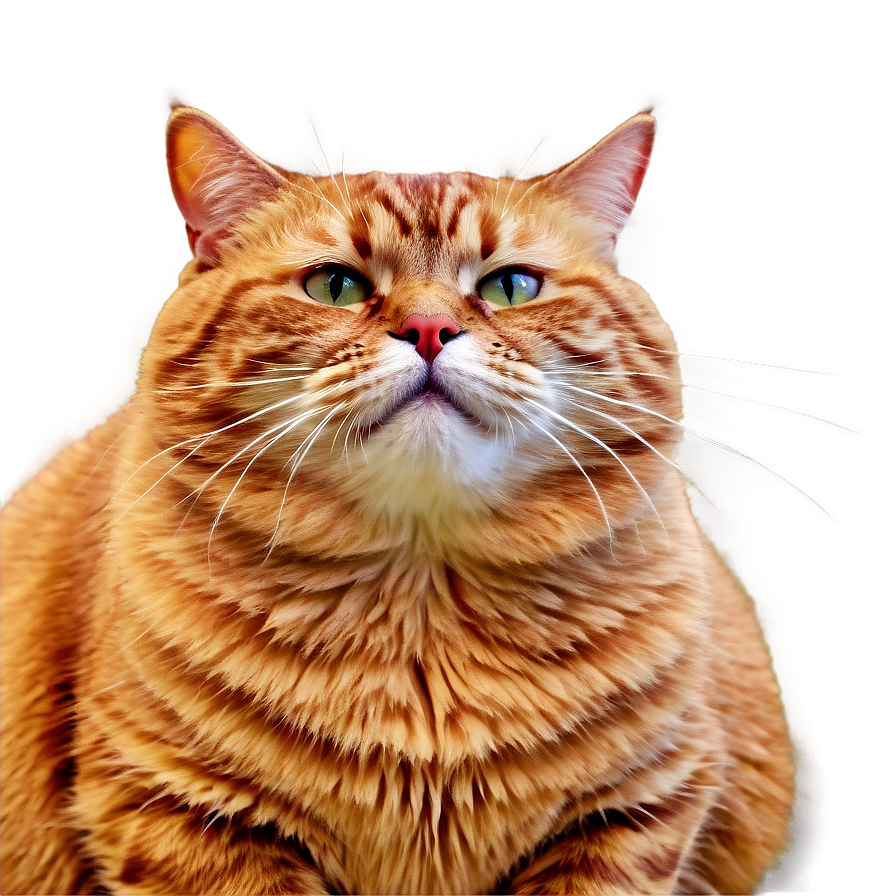 Fat Cat Clipart Png 06122024