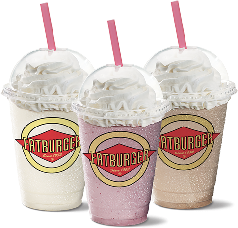 Fatburger Milkshakes, HD Png Download PNG with transparent background