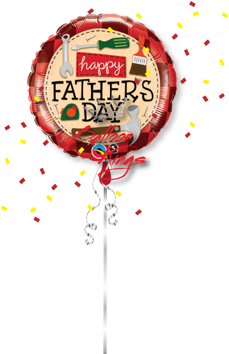 Fathers Day Celebration Balloon PNG with transparent background